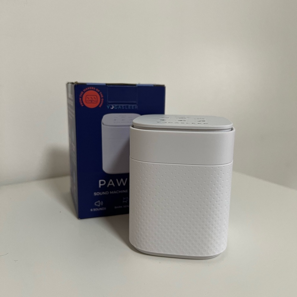 Yogasleep Pawzz White Noise Machine for Pets with calming sounds